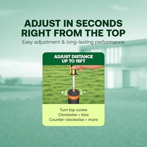 Rain Bird 1804QDPRS Pressure Regulated 4 Inch Pop Up Sprinkler Head 4 Pack - Image 4