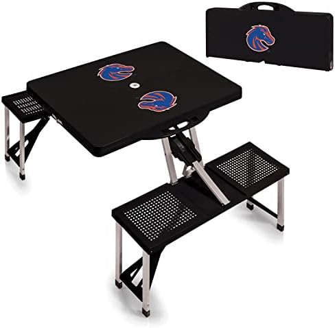 PICNIC TIME NCAA North Carolina Tar Heels Folding Picnic Table - Camping Table - Outdoor Table with Umbrella Hole - Image 6