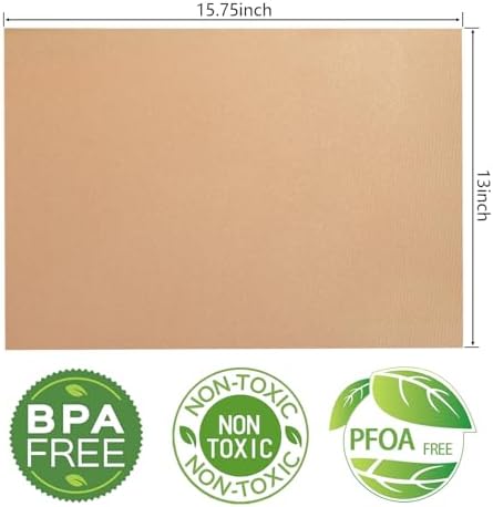 Copper Grill Mats for Gas Grill, Set of 7, 15.75 x 13 Inch - Image 3