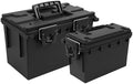 Sheffield Ammo Box Made in USA, Stackable Lockable Ammo Storage Box, Black by Sheffield