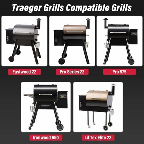 Utheer Upgraded Folding Front Shelf for Traeger Pro 22/575, Ironwood 650 - Image 3