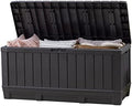 Keter Kentwood 92 Gal Outdoor Storage Box for Patio and Pool Accessories by Unknown