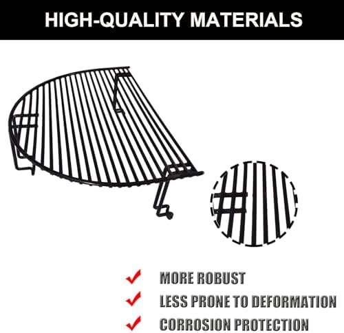 Extended Cooking Racks Replacement for Primo Grill Accessories Primo Oval XL Grill by Primo 332, Porcelain Steel, 1 per Box - Image 2
