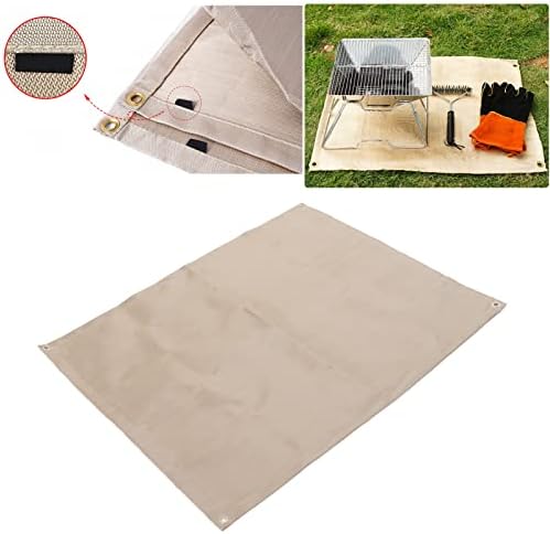 Fire Pit Mat 17 x 18in Fireproof Blanket Under Grill Mat - Image 6