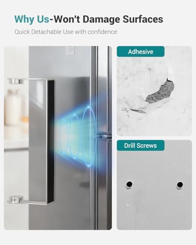 Paroto Magnetic Paper Towel Holder for Fridge, No Drilling, Stainless Steel - Image 4