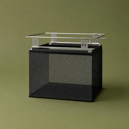 Outdoor Mesh Basket Foldable Stainless Steel Mesh Insert Pull Out Structure for Efficient Storage Suitable for Outdoor Cooking Travel Picnic - Image 3