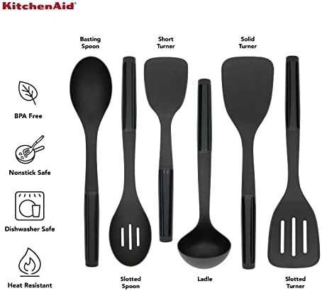KitchenAid Universal Tool Set, 6 Piece, Black (Pack of 2) - Image 3