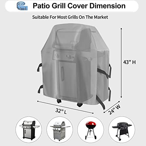 OutdoorLines Waterproof Heavy Duty BBQ Grill Cover - Image 2