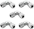 Misting Fittings (Stainless Steel Union Elbow-Pack of 5) by Mistcooling