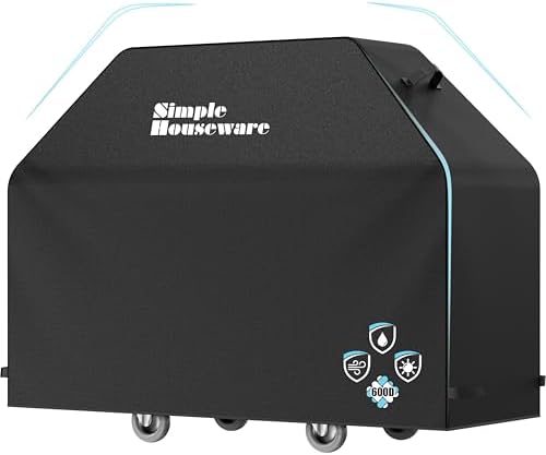 Simple Houseware 72 in. Heavy-Duty BBQ Gas Grill Cover, Waterproof by SimpleHouseware