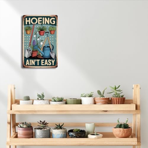 BEASTZHENG Funny Gardening Essentials Garden Mental Tin Sign Wall Art Decor - Image 6