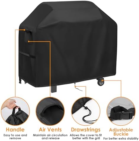 Grill Cover for Blackstone Pro Series 2 Burner Grill 22" Griddle - Image 3
