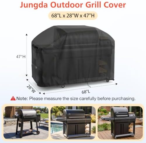 Grill Cover for Traeger Grill BAC776 Woodridge Pro/Pro Plus/Elite - Image 2