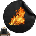 SheeChung Tabletop Fire Pit Mat Round 20" for Solo Stove Mesa XL,Fireproof by SheeChung
