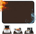 TOHONFOO Heat Resistant Mats for Countertop & Air Fryer, 18x15 in, Coffee by TOHONFOO