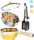 Audecook Electric Hot Pot Portable Nonstick Ramen Cooker Adjustable Power by Audecook