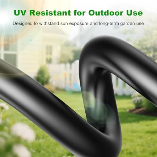 1/4 Inch Blank Drip Irrigation Tubing, 60FT Distribution Hose for Garden, Greenhouse & Raised Beds, Flexible UV-Resistant Watering Line for Drip Irrigation Systems - Image 4