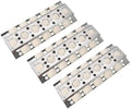 GasSaf Heat Plate for Select Turbo Gas Grill Replacement Parts, 16.5 inch Stainless Steel Briquette Trays for BBQ Galore Grand Turbo STS, Elite, Classic Grill Parts, 3-Pack Heat Trays(16 1/2 x 6 1/2) by GasSaf