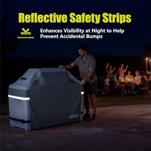 YSPACE Grill Cover for Outdoor Grill, Heavy Duty Waterproof BBQ Cover - Image 6
