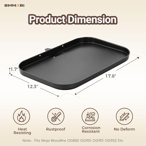 Grill Griddle Plate for Ninja Woodfire Pro XL OG800 OG900 Series - Image 2
