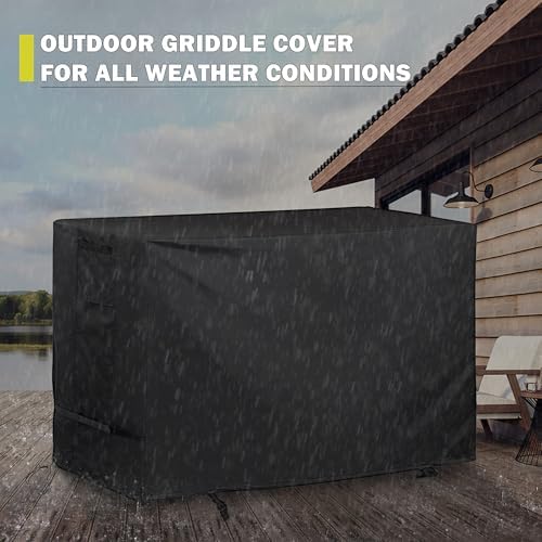 Griddle Cover for Member's Mark Pro Series 5-Burner Outdoor Gas Grill Model # G70305, Flat Top Grill Cover for Member's Mark 5 Burner Outdoor Griddle Model # G70306-Waterproof - Image 6