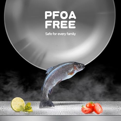 LOLYKITCH 8.5 Inch Stainless Steel Pan | Tri-Ply | PFOA & PTFE Free Skillet - Image 6