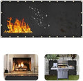 3' X10' Grill Heat Shield for Deck Railing, Fireproof Heat Shield for Grill by Unknown