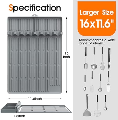 Snuggery Silicone Griddle Tool Mat for Blackstone, BBQ Accessories & Gift - Image 2