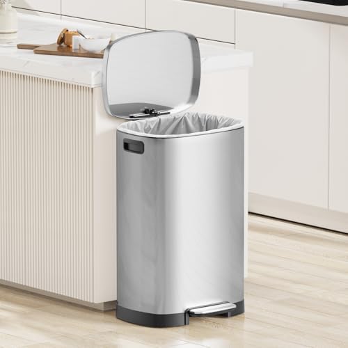 KdbK 13.2 Gallon Tall Kitchen Drawstring Trash Bags, 200 Count Pre-separated Garbage Bags, Unscented, Leak Proof, Waste Bag for Kitchen, Office, Home - Image 2