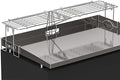 Skyflame Adjustable Griddle Warming Rack For 17" 22" 28" 36" Griddles by Skyflame