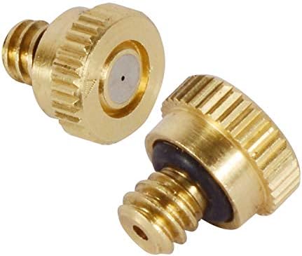 KUWAN 0.016" Orifice (0.4mm) Thread UNC 10/24 Brass Misting Nozzles 30PCS - Image 4