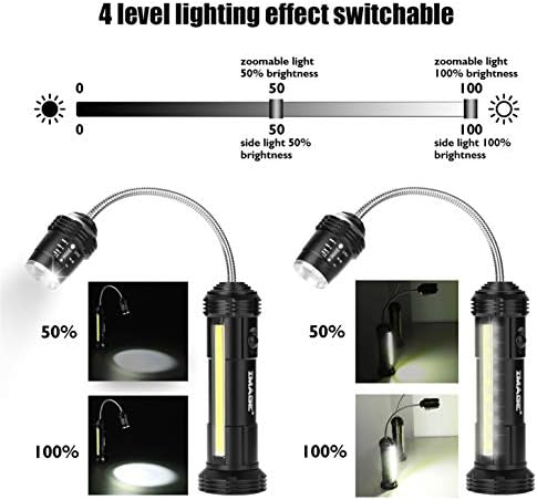 IMAGE Magnetic Grill Lights, Flexible BBQ Light Gifts for Men Dad, 2-Pack - Image 2