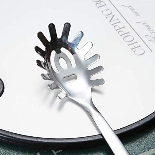 Spaghetti Spoon, Berglander Pasta Server, Stainless Steel Pasta Spoon, Pasta Fork, Noddle Fork, Heat Resistant, Dishwasher Safe, Easy to Clean - Image 5