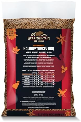 Bear Mountain Maple, Hickory & Cherry Pellets for Smoker & Grill, 20lb Bag - Image 6