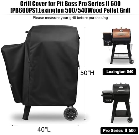QuliMetal Grill Cover for Pit Boss Pro Series II 600 - Image 2
