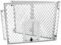 MyPet 2-Panel Extension with Small Pet Passage in Light Gray: 26 in. Tall for Indoor or Outdoor Use by NorthStatesMyPet