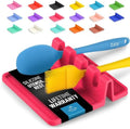 Zulay Kitchen Silicone Utensil Rest with Drip Pad for Multiple Utensils - BPA-Free, Heat-Resistant Spoon Rest & Spoon Holder for Stove Top - Kitchen Utensil Holder for Ladles & Tongs - Honeysuckle by ZulayKitchen