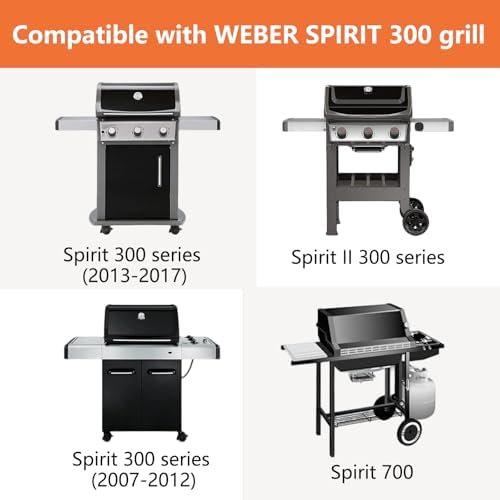 Hongso 7638 Grill Grates for Weber Spirit E/S 310 315 330 Grills 300 Series - Image 3