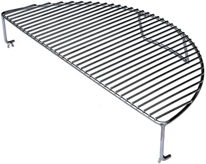 SnS Grills Slow ‘N Sear Elevated Cooking Grate - Compatible with Weber and Other Grills - Heavy Duty Stainless Steel, More Grill Space for Tailgating, Camping, and Backyard Cooking by HomeoftheSlowNSear