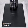 GORILLA GRIP Silicone Coffee Mat, Espresso Bar Essentials, 11.5x18.5 Black by GorillaGrip
