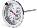 CDN Ovenproof Meat Thermometer NSF Certified Pro Accurate, Temperature Guide on 2" Dial - Easy-to-Read - Poultry, Roasting, Waterproof - IRM200 by CDN-ComponentDesignNorthwestInc