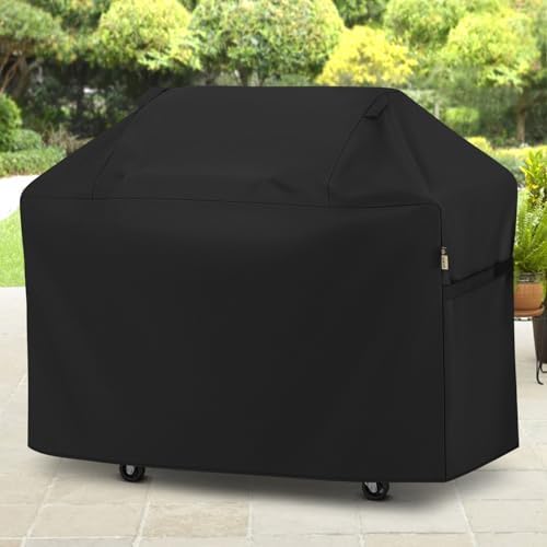 Arcedo 72 Inch Waterproof Outdoor Grill Cover Compatible with Weber, Black - Image 7