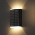 Solar Wall Light Outdoor , 3000/4000/6000K 3 Modes Dusk to Dawn Lighting Wall Sconce IP67 Waterproof Up and Down Solar Lights Outdoor Front Door Light for House, Garage, Porch, Doorway,Fence (1 PACK) by UGDLUCK