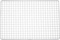 HARFINGTON Square BBQ Grill Net 13.8"x9.4" Stainless Steel Cross Wire Barbecue Mesh Mat for Baking Smoking Charcoal Grilling Roasting by HARFINGTON