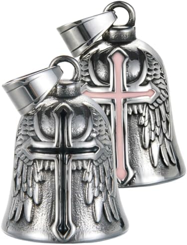 Motorcycle Bell Guardian Angel Gremlin Lucky Charm Gift For Riders by CTZSRGuardianAngelGoodLuckBells