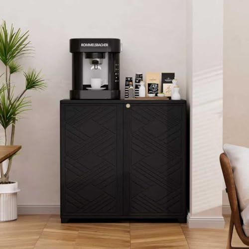 Mrosaa Outdoor/Indoor Storage Box,Resin and Plastic Storage Cabinet Waterproof,Outdoor Cabinet for Patio/Garden/Balcony/Backyard/All Room(with 3 Shelves)-Black - Image 3
