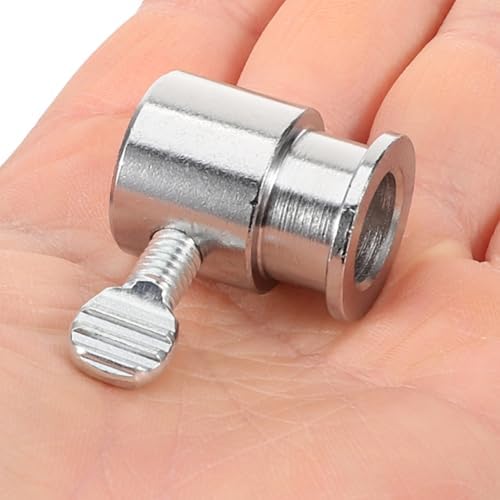 Luxshiny Rotisserie Grill Fork Bolt Replacement, Chrome Plated Iron - Image 3