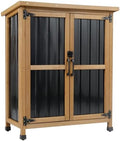 Ketive Small Garden Storage Cabinet by Ketive