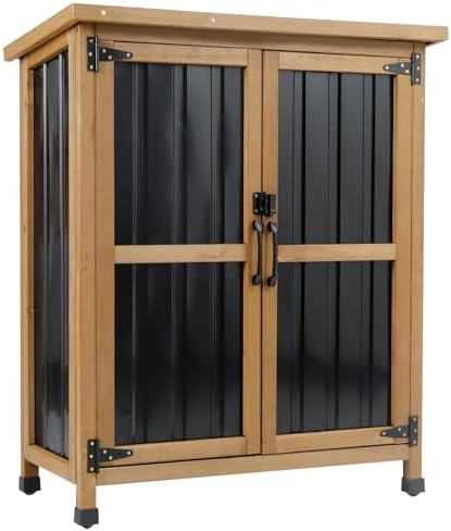 Ketive Small Garden Storage Cabinet by Ketive