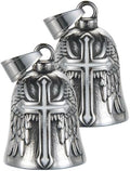 Motorcycle Bell Guardian Angel Gremlin Lucky Charm Gift For Riders by CTZSRGuardianAngelGoodLuckBells